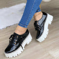 1 1/2” Heel Platform Oxford Shoes
