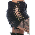 Vintage Lace-Up Cotton Shorts